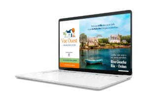 Site web responsive vue ouest immobilier